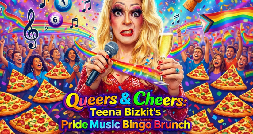 Queers & Cheers: Teena Bizkit’s Pride Music Bingo Bottomless Brunch
